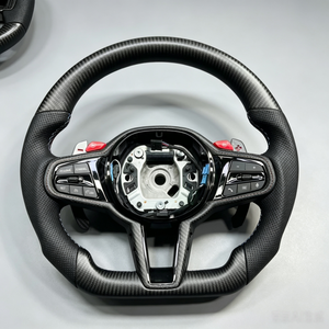 Volante Deportivo M de Carbono con LED y Calefacción Personalizado para <span class=keywords><strong>BMW</strong></span> G11 G12 G13 G15 G16 G30 G31 G32 F10 G38 G01 G06, Actualización de Antiguo a Nuevo - Product Image 4
