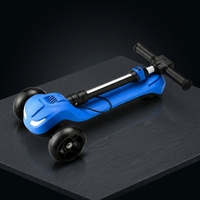 Trottinette électrique pliable et portable pour enfants, batterie au lithium sans balais, étanche, 3 roues, conduite sécurisée pour les enfants