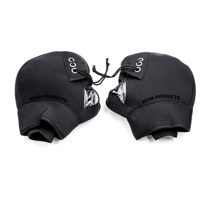 BELTA néoprène hiver temps froid coupe-vent en peluche chaud <span class=keywords><strong>Scooter</strong></span> moto main barre <span class=keywords><strong>couverture</strong></span> manchon moto guidon gant mitaine - Product Image 1