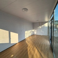 Maison préfabriquée en acier léger, étanche, de type capsule, pour le camping, le glamping, la location de vacances, maisonnette portable, écologique