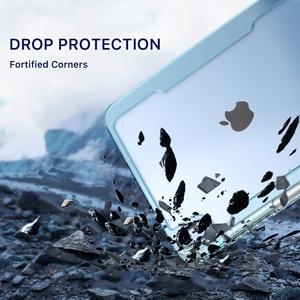 Custodie Trasparenti in Acrilico <span class=keywords><strong>per</strong></span> <span class=keywords><strong>iPad</strong></span> 10a Gen 10.9'' 2022 e <span class=keywords><strong>iPad</strong></span> A16 11a Gen 2025 con Slot <span class=keywords><strong>per</strong></span> Pencil, <span class=keywords><strong>Cover</strong></span> Ultra Sottile in Metallo con Protezione Fotocamera - Product Image 4