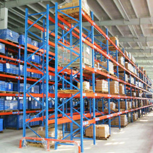 Groothandel zware palletrekken 5 lagen 3000KG drievoudige ondersteuning zwaarlastrekken magazijnrekken balkrek super zwaarlast schappen - Product Image 1