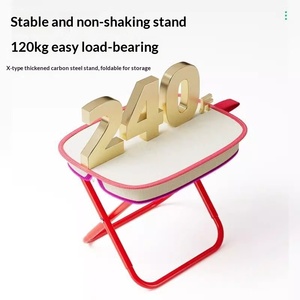 Chaise <span class=keywords><strong>de</strong></span> jardin moderne, tabouret pliant d'extérieur, petit, portable, ultra-léger, pour camping, pique-nique, pêche, avec sac <span class=keywords><strong>de</strong></span> transport, mobilier - Product Image 5