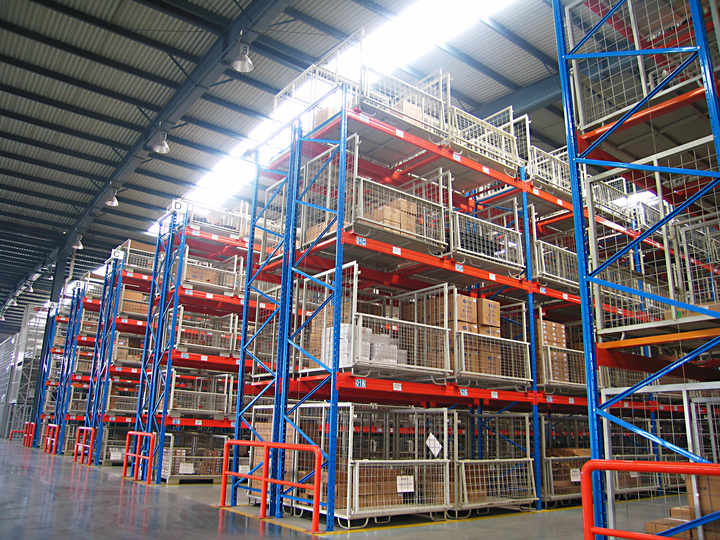 China Customized Jinhui Heavy Duty Shelves Industrial Steel Rack