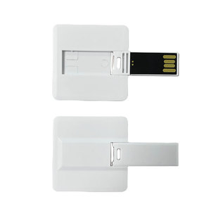 Nouvelle clé <span class=keywords><strong>USB</strong></span> 2.0 en forme de carte de visite miniature en vrac, 64 Mo à 4 Go, logo personnalisé, en stock - Product Image 3