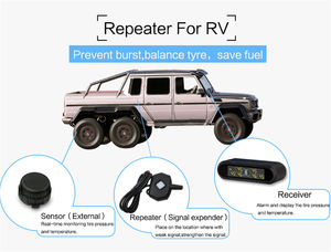 Indicateur d'alarme de pression des pneus, pour honda, système de contrôle TPMS sans fil, capteur interne, pour voiture solaire, Android - Product Image 5