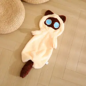 Sin relleno largo animales de peluche almohadas cubierta vacía gato de peluche juguetes piel