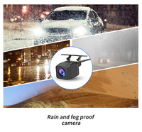 Enregistreur vidéo de voiture 2K, rétroviseur de voiture 12'', caméra embarquée Sony IMX335 Ultra HD 2560*1440P avec GPS, vision nocturne, caméra de recul