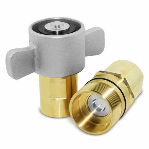 1 NPT Wet-Line Wing Nut Hydraulic Quick Disconnect Coupler Set - Hardware&Tools Online Store - View #11