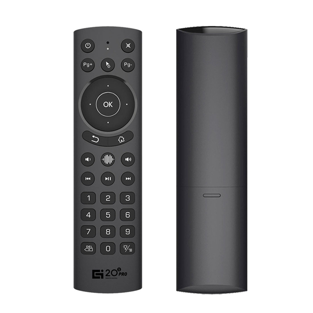 G20S PRO Mini Smart Air Mouse Remote Control 2.4G Wireless Remote With IR Learning Voice Remote Controller for Android TV BOX PC