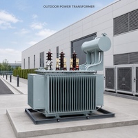 Transformateur immergé dans l'huile triphasé S11 250KVA, applications d'électrification industrielle et rurale, transformateur de puissance