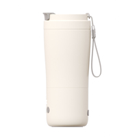 Nouveau chauffe-biberon portable rechargeable par USB, en silicone, avec commande tactile, température constante, grande capacité de 400 ml