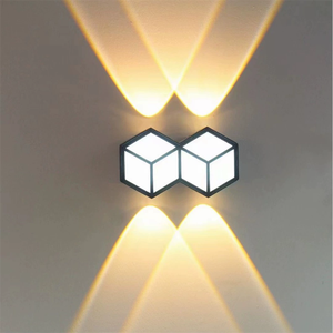 Creative Hexagon Shaped LED Wall <strong>Light</strong> <strong>Fixture</strong> Perfect for Indoor and <strong>Outdoor</strong> Illumination Needs 3W 6W 9W 12W - Product Image 5