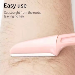 Mini Cuchillo Plegable para Cejas con Dientes, Herramienta de Depilación Facial y Axilar para Mujer, 1 Pieza/Caja de Cartón, Recortador de Cejas Seguro - Product Image 5