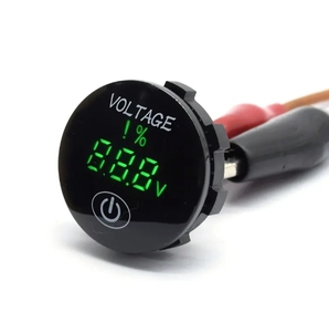 12-24V kỹ thuật số vôn kế hiển thị với cảm ứng ON OFF nút đo kỹ thuật số cho điện áp màn hình phổ Meter cho xe xe máy - Product Image 3
