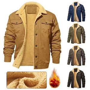 Giacca invernale da uomo usse taglie 100% giacca <span class=keywords><strong>Safari</strong></span> in cotone Chaquetas Para Hombr Street Cowboy <span class=keywords><strong>abbigliamento</strong></span> - Product Image 5