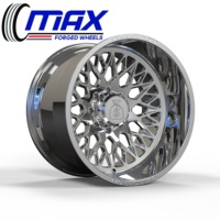 Jantes en alliage forgé 24x14 26x14 28x14 28 pouces 8x180 pour GMC Sierra 2500HD 3500HD pour Chevy Silverado 2500HD, jantes de camion tout-terrain