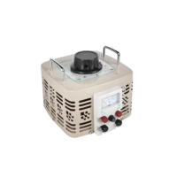 Stabilisateur de tension à contact Variac Autotransformateur monophasé AC en cuivre série TDGC 500VA, haute efficacité 96%