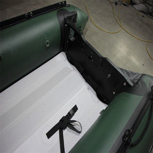 Bateau de pêche gonflable à grande vitesse de style Zodiac pour 6 personnes, en Hypalon/PVC, prêt à la dérive, modèle ZB-380 - Product Image 5