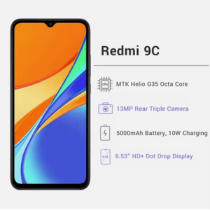 Teléfonos móviles originales para <span class=keywords><strong>Redmi</strong></span> <span class=keywords><strong>9C</strong></span> 6,53 pulgadas 3 + 64GB teléfono móvil al por mayor - Product Image 5