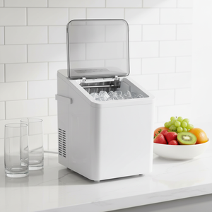 Machine à glaçons Ousheng sur mesure, grande capacité de 9 glaçons, fabrication rapide en <span class=keywords><strong>6</strong></span> <span class=keywords><strong>minutes</strong></span>, capacité de 15 kg/jour, pour pub, café, magasin et maison, glace pour bière/café/eau - Product Image 1