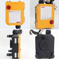 F24-16S Telecrane Style 16 Channel Industrial Wireless Remote Control Tahan Air IP65 untuk Hoist Winch