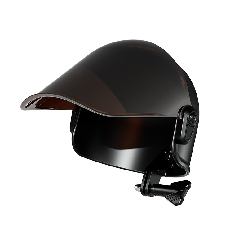 bike helmet sunshade Bicycle Brim Has a visor pocket and uses strong gripper elastic to hold the brim securely to the helmet Odm Uv Protection Sunshade For