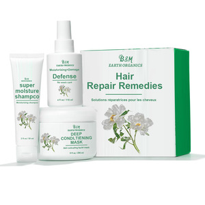 Champú y acondicionador de aceite de manteca de karité Set de cuidado del cabello natural - Product Image 5