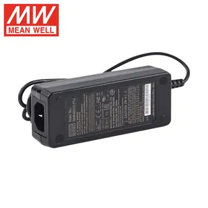 Meanwell GSM40A12-P1J Ac Dc 40W 12V 0.1 ~ 3.34a Betrouwbare Groene Medische Adapter
