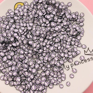 50 g/sac en gros Halloween <span class=keywords><strong>Fimo</strong></span> tranches fantôme pierre tombale polymère argile molle arrose tranches colorées pour bricolage artisanat - Product Image 6