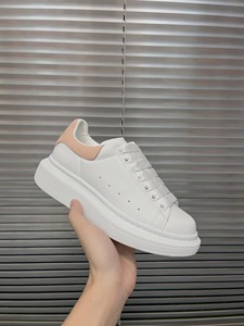 Nouvelles chaussures blanches MQ 2025 pour hommes et femmes, en cuir de vache, semelle épaisse, respirantes, décontractées, sportives, polyvalentes, chaussures pour amoureux - Product Image 6