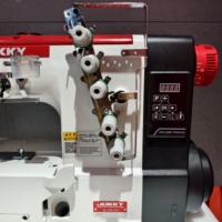 Machine à coudre industrielle à entraînement direct à grande vitesse JUKKY JK-500-01D de haute qualité avec table pour tissu