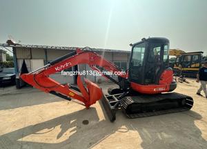 Fabricant professionnel de mini-excavatrices Kubota KX155-3 de 3,5 tonnes avec remorque, en vente pour Kubota - Product Image 6