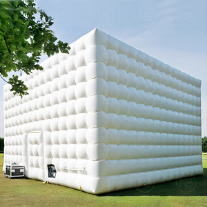 Tente <span class=keywords><strong>cube</strong></span> gonflable pour discothèque en plein air, idéale pour les fêtes privées dans la cour, les rassemblements nocturnes au bord de la piscine - Product Image 6