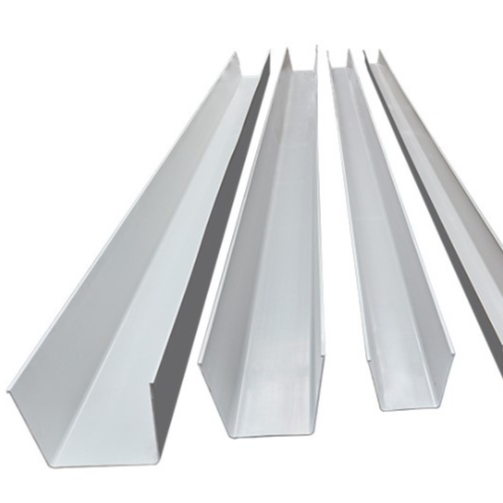 Plastic PVC Pipe для Hydroponics Plant Growing, Square Rain Roof Gutter, Drainage System, Green House Fitting, accessory System