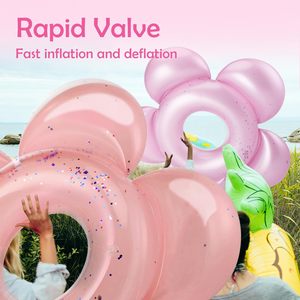 Flotador Inflable Grande para Piscina, Tubo de Natación para Adultos, Decoración para Despedidas de Soltera, Bodas, Diversión en Ríos, Lagos y Playas, Juguete Flotante - Product Image 5