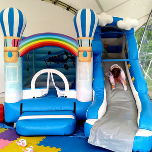 Commercial grade kids chateau gonflable indoor <b>inflatable</b> bounce <b>house</b> flight bouncy castle with slide - Product Image 1