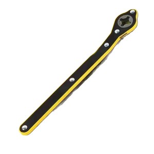 Llave de Gato Manual de Acero Aleado con Mecanismo de Trinquete, Mordaza Lisa, Mango Antideslizante, Métrica, de Una Sola Extremidad, Herramienta DIY - Product Image 2