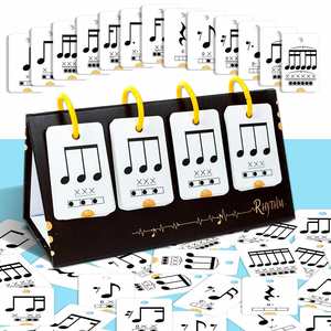 Tarjetas Educativas <span class=keywords><strong>para</strong></span> <span class=keywords><strong>Principiantes</strong></span>, Tarjetas <span class=keywords><strong>de</strong></span> Memoria <span class=keywords><strong>de</strong></span> Música <span class=keywords><strong>de</strong></span> Piano Esenciales <span class=keywords><strong>para</strong></span> Pequeños Músicos, Aprende Acordes, Símbolos Musicales Básicos - Product Image 1