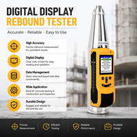 Palu Pantul Beton Digital Sklerometer Otomatis Penuh untuk Uji Kekuatan Beton