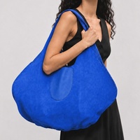 Sac fourre-tout en PU souple de grande capacité, réversible, à fermeture ouverte, style vintage, sac de shopping, sac à bandoulière tendance