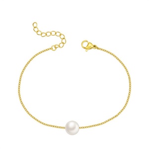 Productos en Oferta, Pulseras con Dijes de Perlas de Agua Dulce Finas para Mujer - Product Image 3