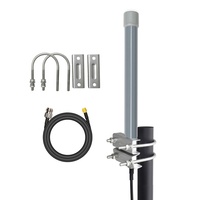 Faible QUANTITÉ MINIMALE DE COMMANDE Longue Portée 10Dbi 12 Dbi 15Dbi 868 915 D'hélium Hotspot En Fiber De Verre Antenne