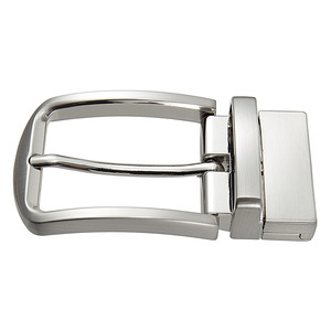 Fivela de Cinto Masculina Sólida Reversível com Fivela de Pino Rotativa de 34mm para Acessórios de Cintos de Couro - Product Image 5