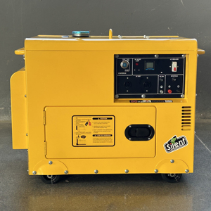 Groupe électrogène diesel super silencieux de 5 kVA à 20 kVA, générateurs portables de 10 kW, 50/60 Hz, options ATS, faible bruit, monophasé, triphasé - Product Image 1