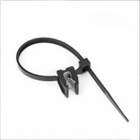 Serre-câbles autobloquants X177 4,6*185mm en nylon, attache rapide, indice de résistance au feu 94V-2, -40~+120°C pour épaisseur de panneau