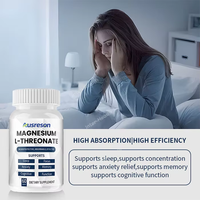 Comprimés de magnésium thréonate en vrac SPL OEM 2000 mg pour le sommeil, compléments alimentaires, capsules de magnésium L-thréonate 500 mg