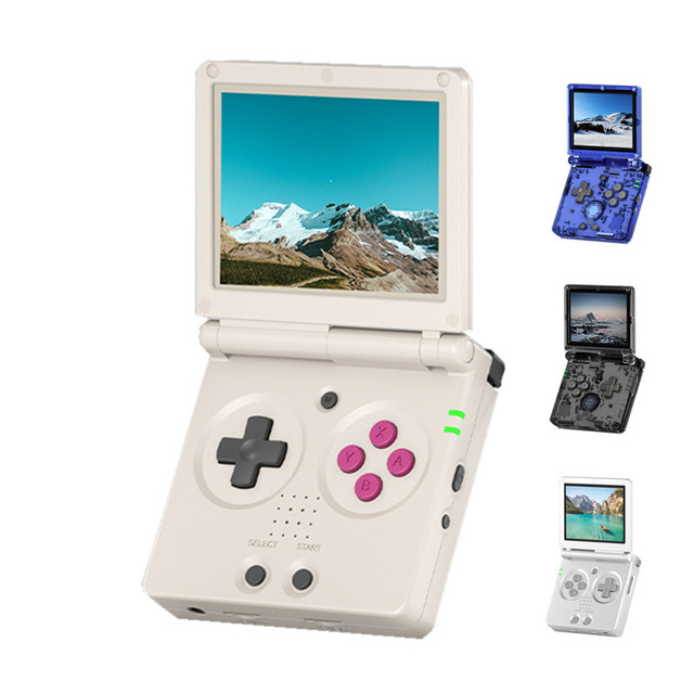 New Anbernic RG35XXSP Video Gaming Player Linux System 3.5-inch IPS Full Portable Retro Handheld Game Console
