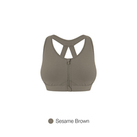 Soutien-gorge de sport d'été pour femme, haute résistance, antichoc, avec bonnets intégrés fixes, grande taille, respirant, léger, col en U, pour yoga et entraînement