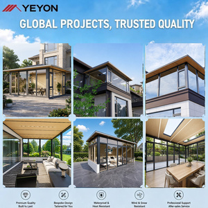 Solárium Contemporáneo Yeyon OEM de Vidrio Templado Doble Low-E con Tamaño Personalizable para Dormitorio y Uso Exterior - Product Image 5
